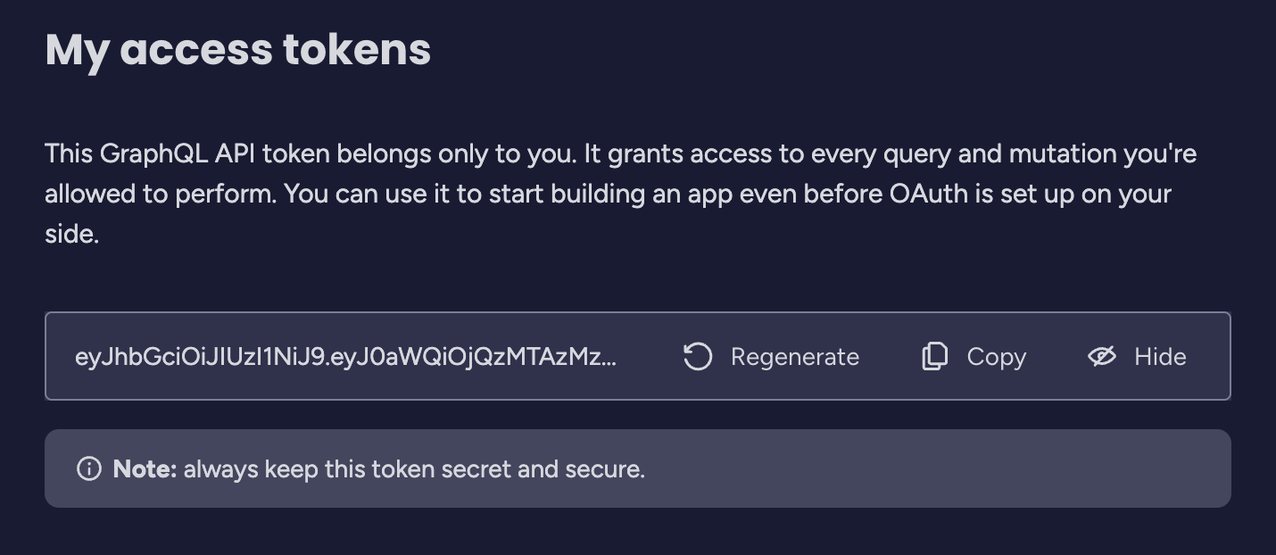 Zapier Integration View