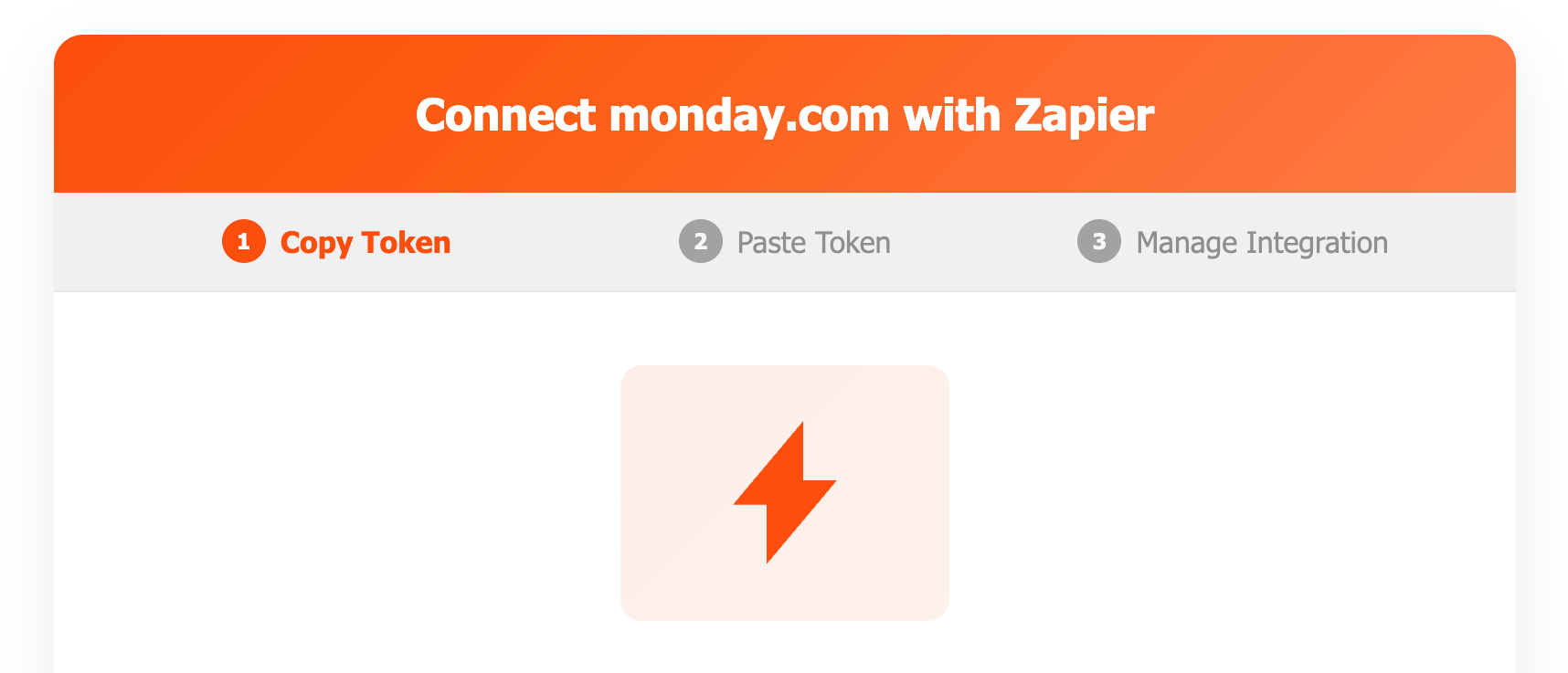 Zapier Integration App Screenshot